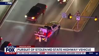 New details: Illegal immigrant leads police on high-speed chase in stolen DOT tow