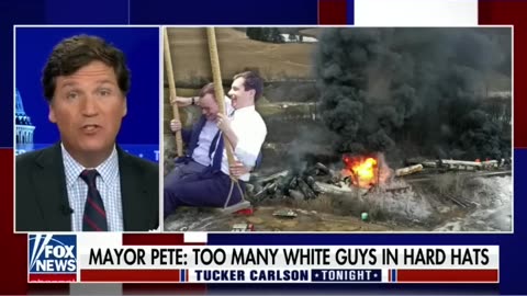 Tucker Pete Buttigieg couldn’t change his own tire