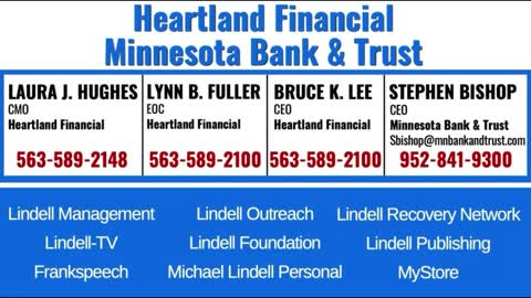 Leaked Audio: Mike Lindell's Bank Shutting Down His Business & Charity Accounts, He Needs Our Help