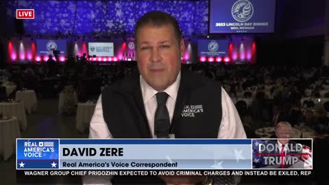 David Zere reports LIVE from the GOP Lincoln Day Dinner