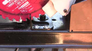 Fixing Bent Fence of Evolution Rage 4 Metal Chop Saw - Part 2