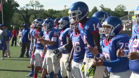 American Girls Join Boys Football Team