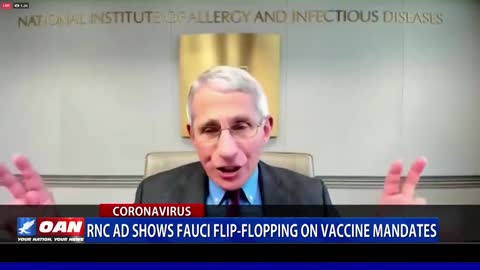 RNC ad shows Fauci flip-flopping on vaccine mandates