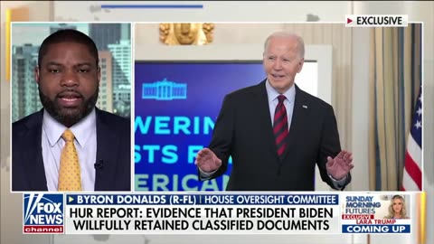 Byron Donalds on Biden's weaponization of the DOJ against Trump