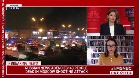 40 people reportedly dead in Moscow shooting attack, according to Russian news agencies