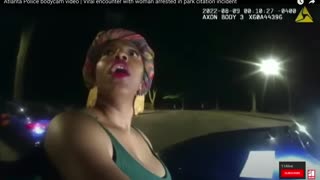 Black woman gets arrested in Atlanta for not signing a citation for trespassing in a park