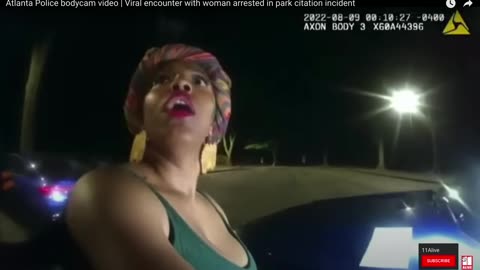 Black woman gets arrested in Atlanta for not signing a citation for trespassing in a park