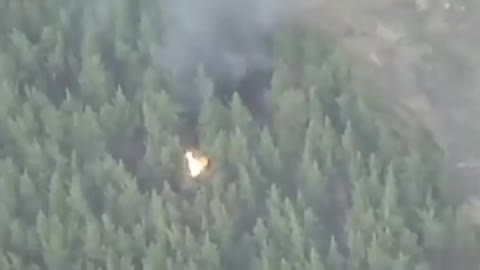 Russian T-72 Tank Destroyed By Ukrainian Forces.