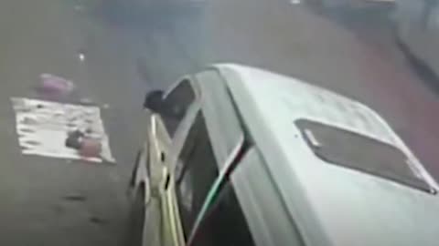 Watch: Moment Of Explosion That Ripped Open Johannesburg Road Caught On CCTV