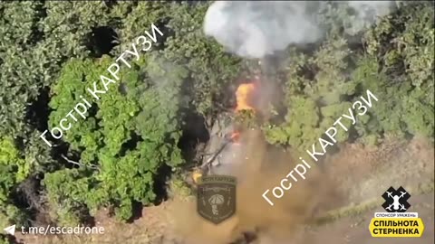 🛩 Ukraine Russia War | Covert Russian Tank Eliminated by Three FPV Drones in Luhansk Oblast | RCF