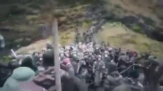 Video of a fight between Chinese and Indian servicemen has appeared