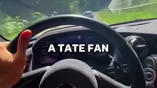 Tate teaches fans.