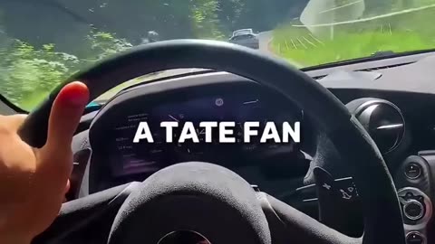 Tate teaches fans.