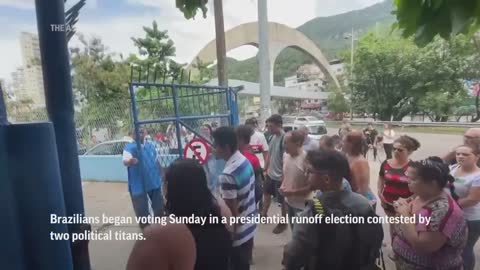 Brazil's polarizing election goes to voters