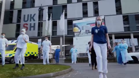 TikTok videos of nurses performing well-choreographed dance routines in hospitals during Convid