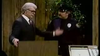 Johnny Carson skit on politicians