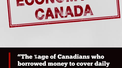 Four in 10 Canadians borrowing money to pay for necessities