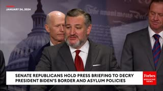 Cruz Praises Texas Governor Greg Abbott For Combating White House On Border Policy.