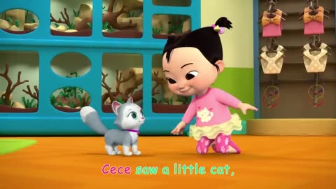 Cece Had a Little Cat CoComelon Nursery Rhymes & Kids Songs @ Cocomelon - Nursery Rhymes