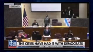 People are sick of Democrat policies watch Chicago Mayor Brandon Johnson get lit up