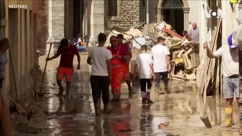 Italian Towns Hit by Deadly Flooding