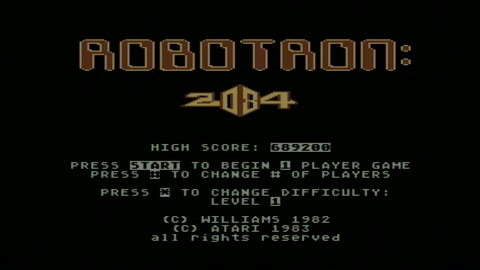 Robotron 2084 [Atari 5200]