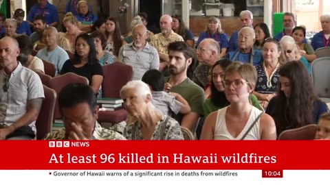 Maui fire: at least 96 killed by Hawaii wildfires _BBC NEWS