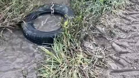 Clever Culvert Cleaning Method