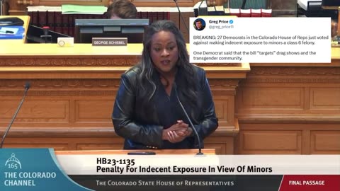 27 Colorado Dems Want Indecent Exposure To Minors in Person To Carry A Lesser Penalty Than Online