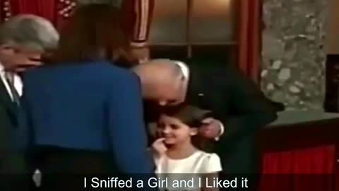 Joe Biden i sniffed a girl
