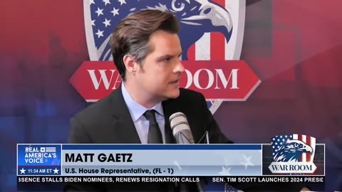 Matt Gaetz Talks Big Pharma, Debt Ceiling, and Pentagon Leaks on WAR ROOM