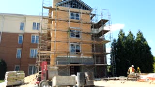 Siding Installation at Westminster Canterbury's North Tower, Richmond - By Emerald Construction