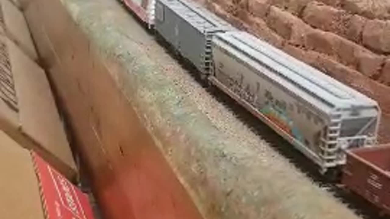 Patriotic train