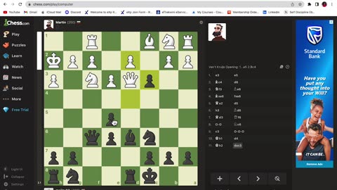 Chesskidd234 VS Martin