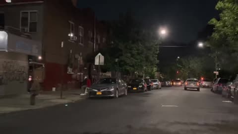 NEW YORK CITY AT NIGHT