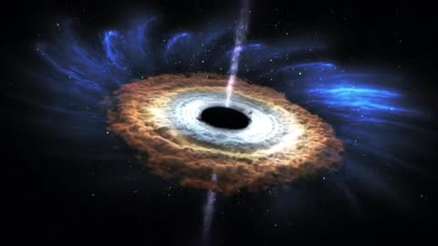 NASA || Massive black hole shreds passing star