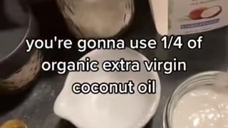How to make your own coconut oil toothpaste!