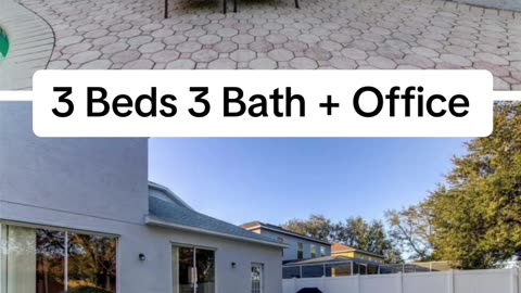 Luxurious pool home in Tarpon Springs Florida 3 bed 3 bath $595,000