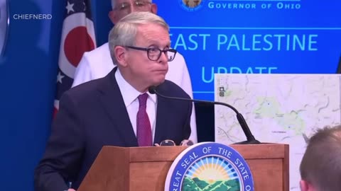 DeWine Says the U.S. Defense Department Was Consulted Prior to the Controlled Release of Chemicals