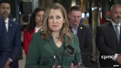 Chrystia Freeland Grilled About Foreign Interference!
