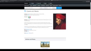 Cosimo de' Medici and The Florence Cathedral With Gematria and Solar Eclipses