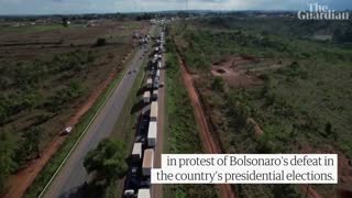 Brazil: Bolsonaro supporters block roads in protest against election defeat