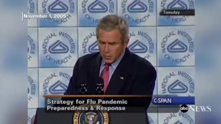 George Bush was Planning a Pandemic