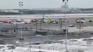 10,000 Gallons of Jet Fuel spills into JFK just now