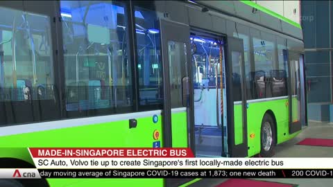Made-in-Singapore electric bus set to hit the roads at the end of the year