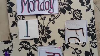 How to make a calendar for kids