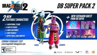 Dragon Ball Xenoverse 2 Official DB Super Pack 2 Launch Trailer