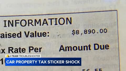 Car property tax value doubles for Durham driver in just 1 year ABC News