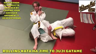 Rolling Kata Ha Jime to Juji Gatame