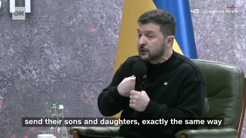 Zelensky goes viral. See what was edited out
